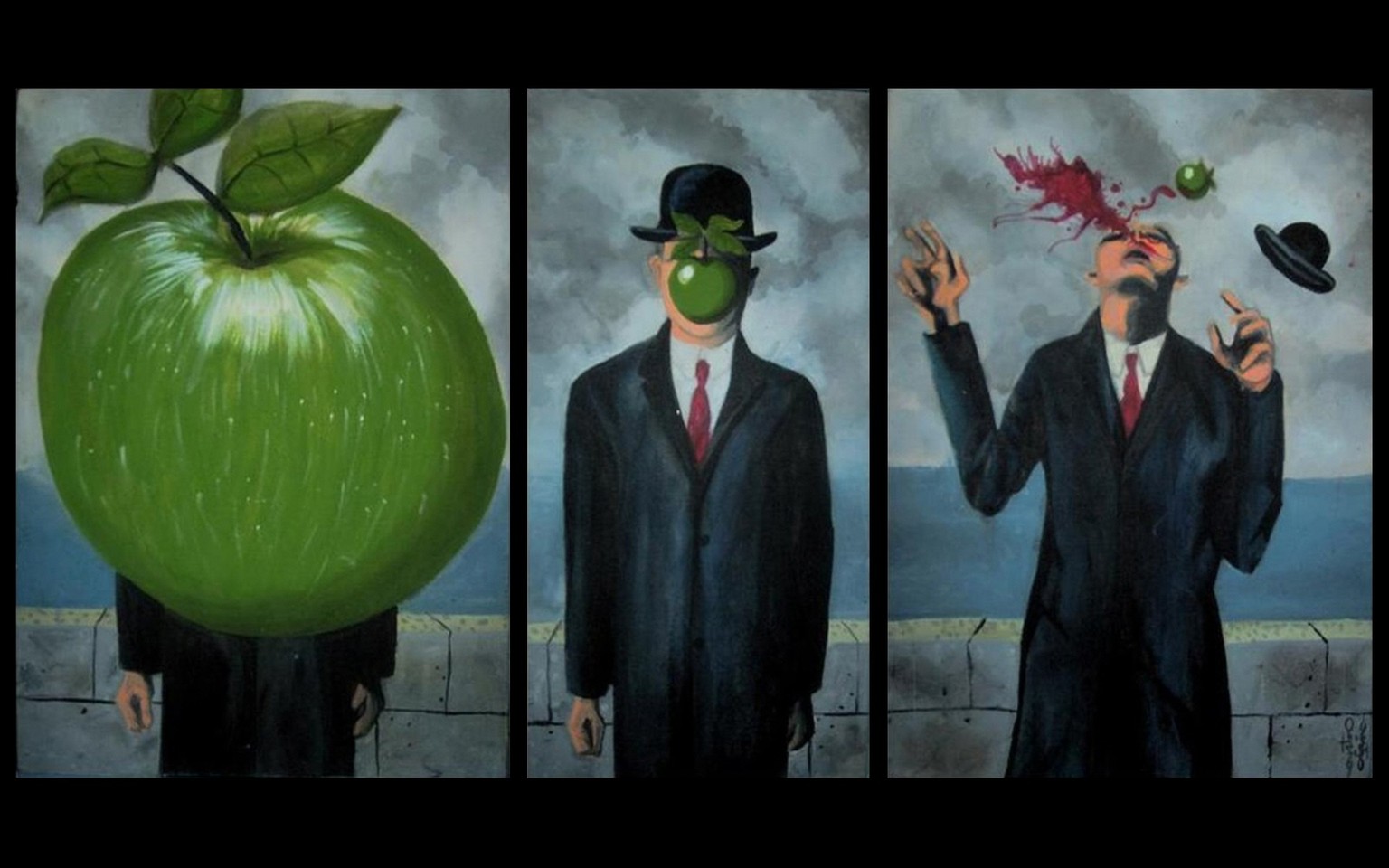 Nr. 2: René Magritte; «Le fils de l'homme» (1964)