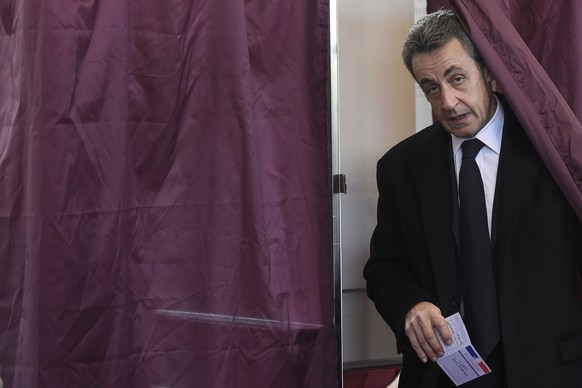 Nicolas Sarkozy.&nbsp;