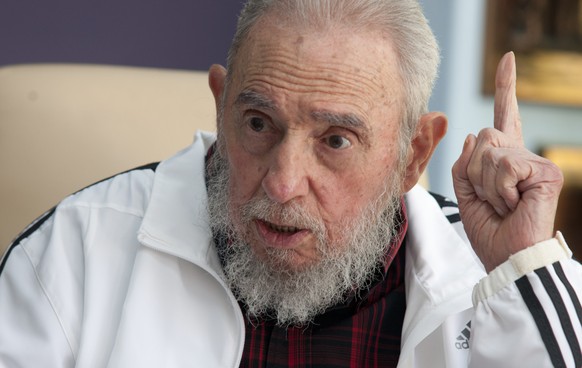 Kubas Übervater: Fidel Castro.