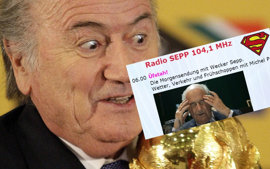 Bitteschön: Wir haben uns für Sepp Blatter Gedanken um die Zukunft gemacht.