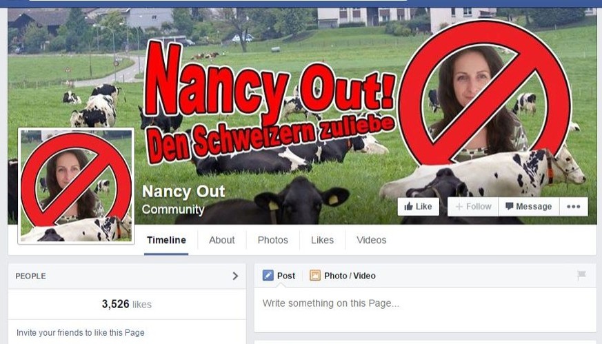 Auf Facebook formiert sich breiter Widerstand gegen das von Nancy Holten geforderte Kuhglockenverbot.&nbsp;