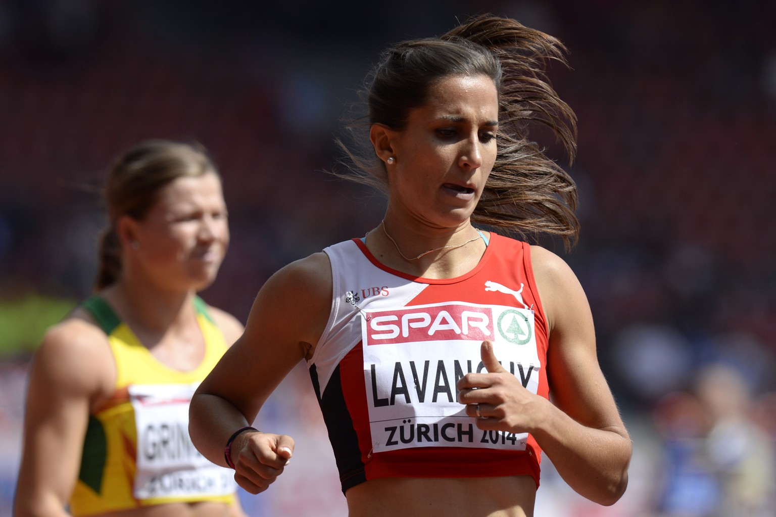 Lavanchy verpasste beim 100-Meter-Lauf die Halbfinal-Qualifikation.