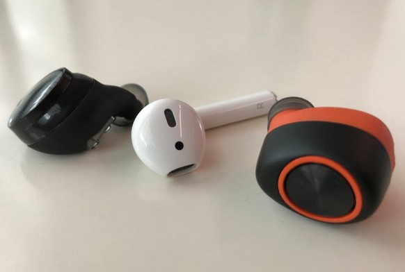 Bragi Dash, Apple AirPods und Motorola&nbsp;VerveOnes+.