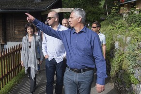 Didier Burkhalter am diesjährigen Bundesrats-Reisli.