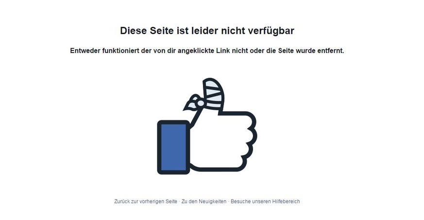 Seit Freitagnachmittag ist Facebook-Star Bendrits Facebook-Profil nicht mehr abrufbar.&nbsp;