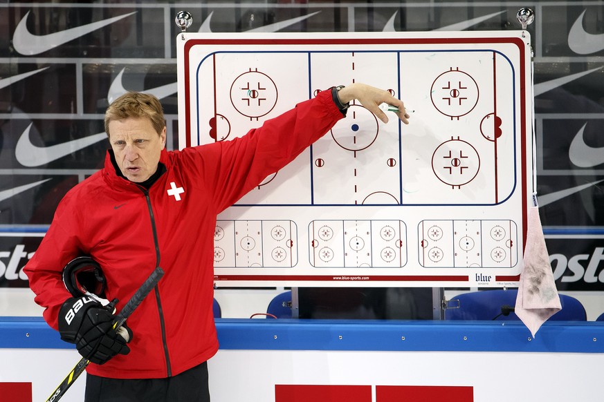 Nati-Coach Glen Hanlon steht in Prag noch eine Menge Arbeit bevor.