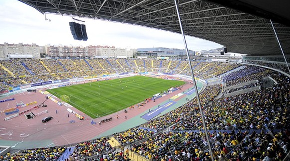 Kein Bijou: Im Estadio de Gran Canaria wurde zuletzt im Jahre 2002 Erstliga-Fussball gespielt.