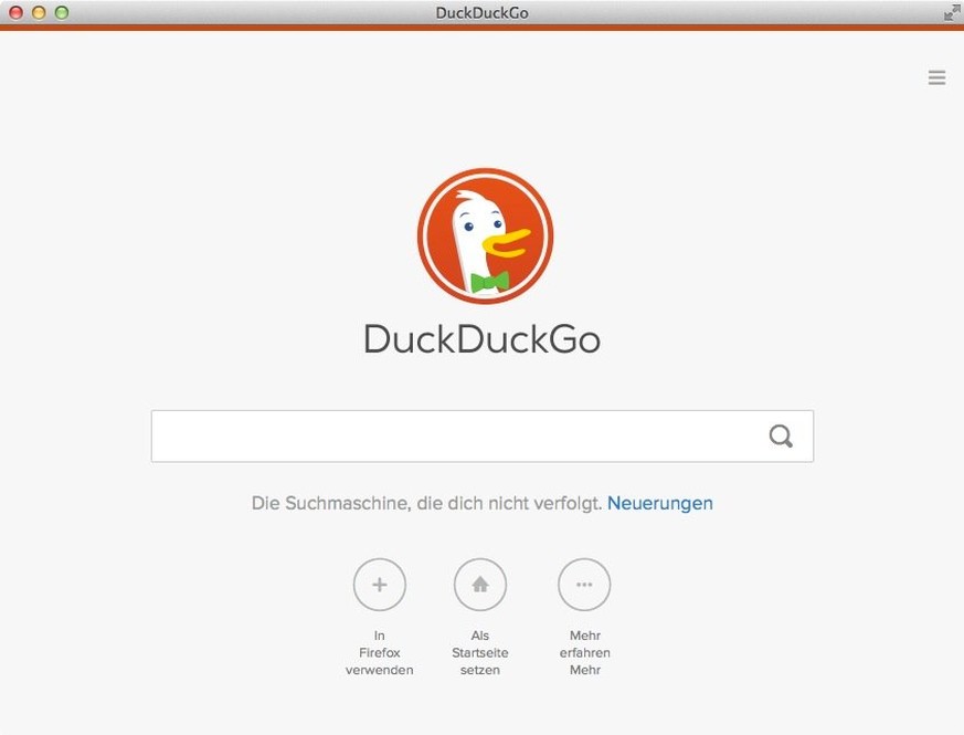 Fotos, Karten, automatische Vorschläge: Die Suchmaschine DuckDuckGo hat neue Funktionen und ein neues Aussehen bekommen. Allerdings hat die Google-Alternative noch ein paar Sprachprobleme.