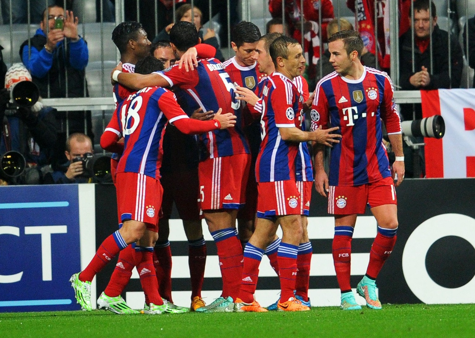 Der FC Bayern München trat als Einheit auf und liess nie Gefahr aufkommen.
