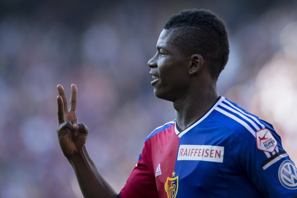 Dreimal hat Embolo heute eingenetzt.