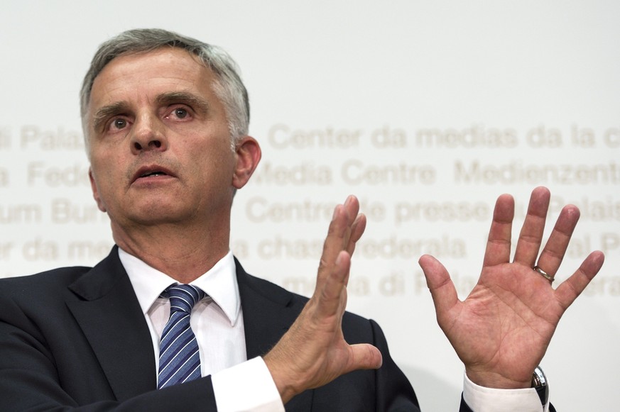 Didier Burkhalter: «Wir machen unsere inneren Stärken zu Kernthemen unserer Aussenpolitik.»