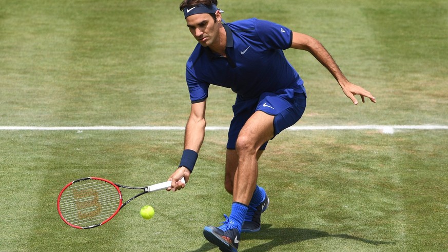 Roger Federer: Im Rennen um das Ticket für das Saisonfinale London in Rücklage.