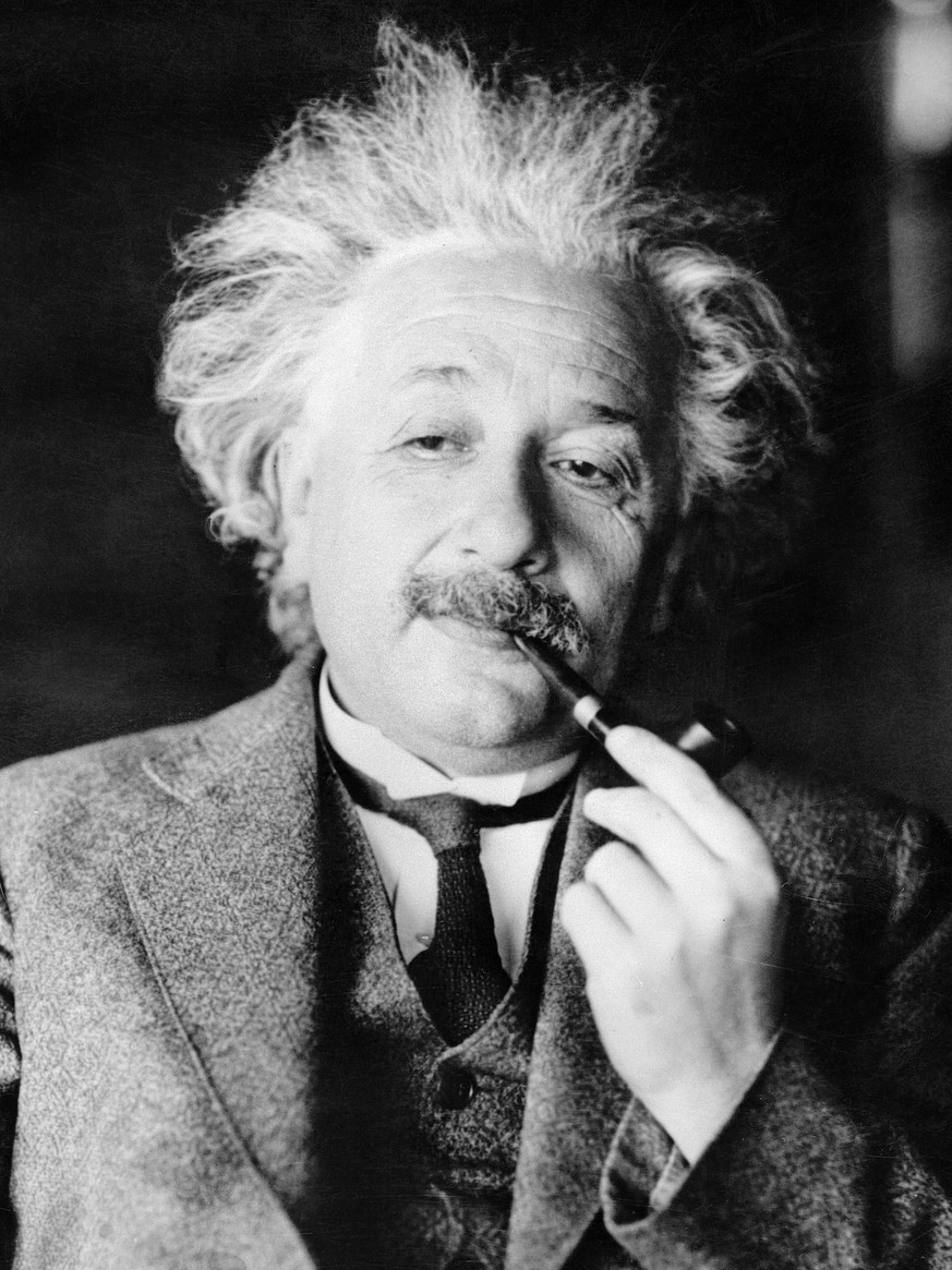 FILE - This undated file photo shows legendary physicist Dr. Albert Einstein, author of the theory of Relativity. Einstein was a father who worried his son wasn&#039;t taking his geometry studies seri ...