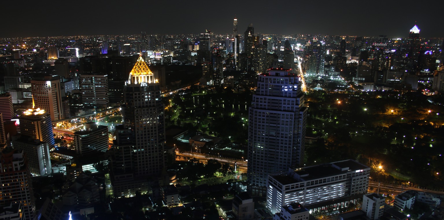 Die Skyline von Bangkok: Ist diese Stadt ein einziger Sündenpfuhl?