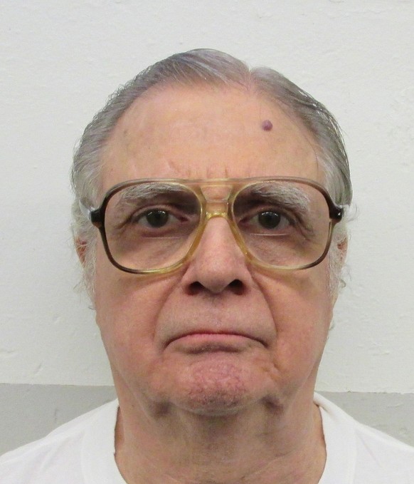 This undated photo released by the Alabama Department of Corrections shows death row inmate Tommy Arthur, who was convicted in the 1982 murder of Troy Wicker. Arthur, nicknamed the Houdini of death ro ...