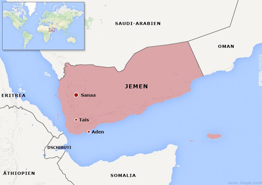 Krisenland Jemen: Schwieriges Terrain für Invasoren.&nbsp;