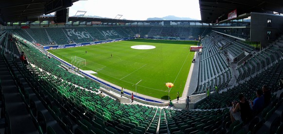 Die AFG-Arena des FC St.Gallen.