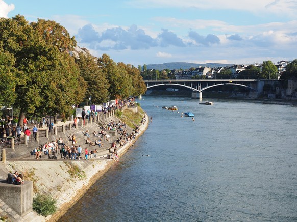 Dem mediterranen Klima von Basel ist schwer zu widerstehen!