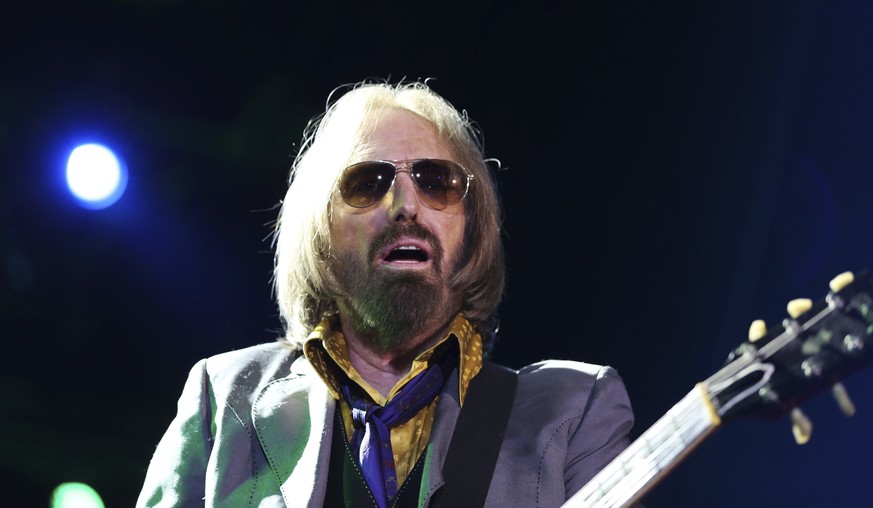 Tom Petty performs with his band The Heartbreakers on Day 1 of the inaugural 2017 Arroyo Seco Music Festival on Saturday, June 24, 2017, in Pasadena, Calif. (Photo by Joseph Longo/Invision/AP)