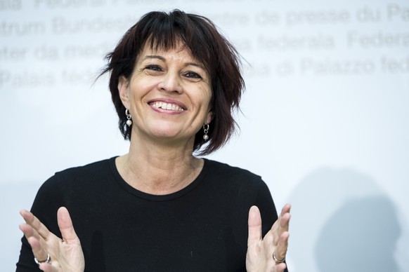 Doris Leuthard schloss sich in Paris der «Koalition der hohen Ambitioinen» an, die auf strenge Vorgaben pochte.