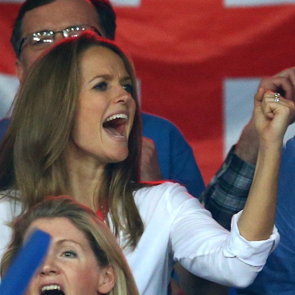 Schöner Support: Andy Murrays Gattin Kim Sears schreit mit.