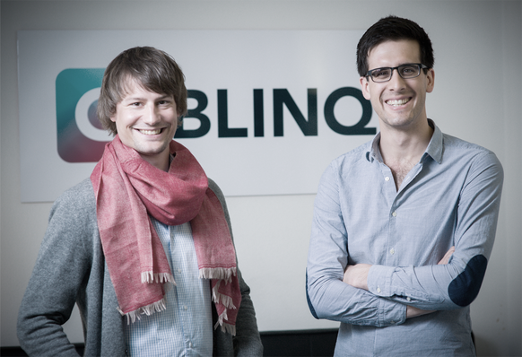 Alex Zimmermann und Jan Berchtold haben Blinq gemeinsam gegründet.