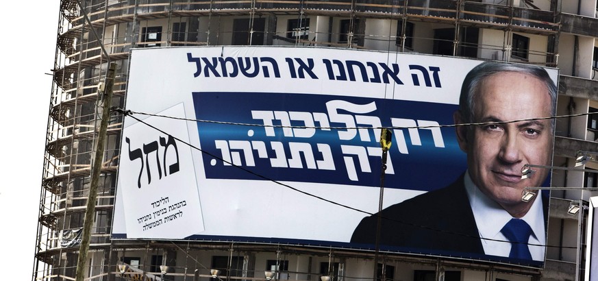 Israels Premier Netanyahu ist in Bedrängnis.