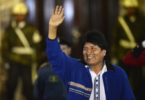 Evo Morales muss nicht in die Stichwahl.