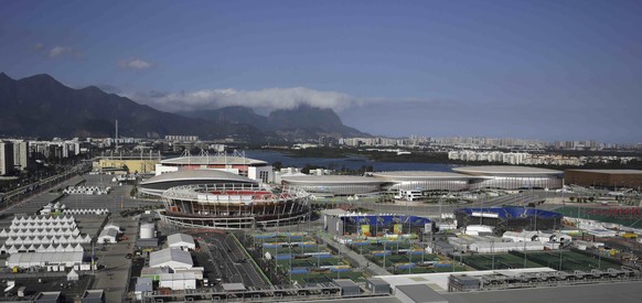 2016 Rio Olympics - Olympic Park - Rio de Janeiro, Brazil - 31/07/2016. General view of the Olympic Park venues. REUTERS/Kevin Coombs