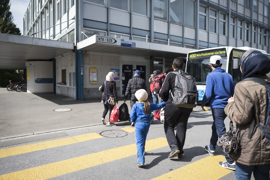 Auch in der Schweiz kommen immer mehr Flüchtlinge an.