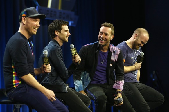 Coldplay heizen gemeinsam mit Beyoncé ein.