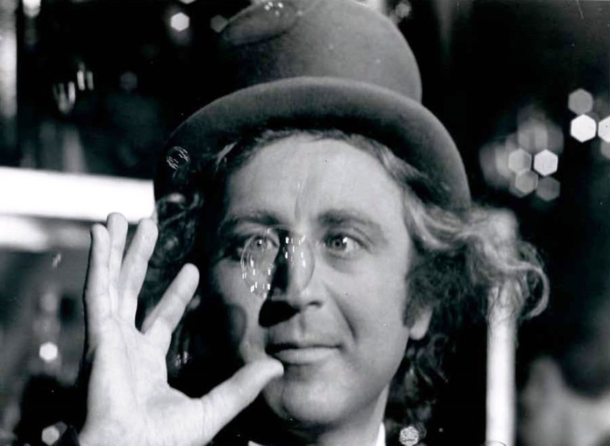 This handout photo provided by Warner Bros. and the Library of Congress shows Gene Wilder as the mercurial Willy Wonka amused by one of his creations. Courtesy Warner Bros. &quot;Saving Private Ryan&q ...