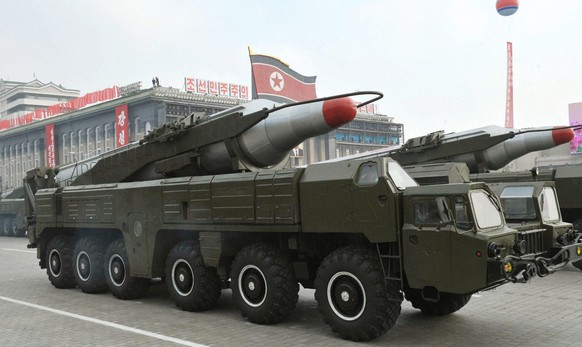 Nordkoreanische Musudan-Rakete (Archivbild aus dem Jahr 2010).