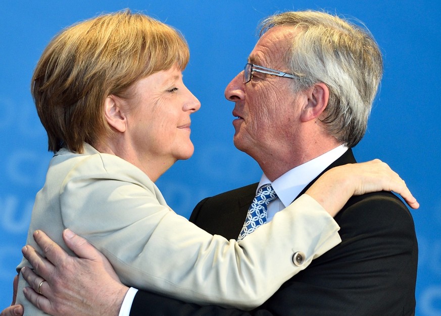 Angela Merkel mag sich noch nicht auf&nbsp;Jean-Claude Juncker als EU-Kommissionspräsident&nbsp;festlegen.