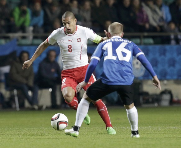 In der EM-Qualifikation gegen Estland stand Inler noch als Captain auf dem Platz.