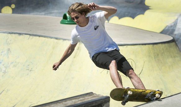 Beim «freestyle.ch» steht Iouri&nbsp;Podladtchikov wieder auf Snow- statt auf dem Skateboard.