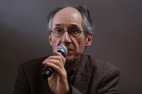 Der neue Chefredaktor von Charlie Hebdo, Gérard Biard.