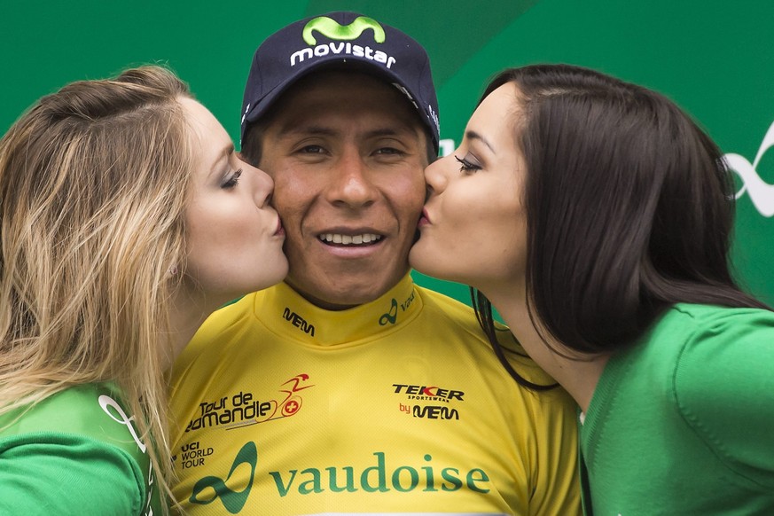 Nairo Quintana bleibt Leader der Tour de Romandie.