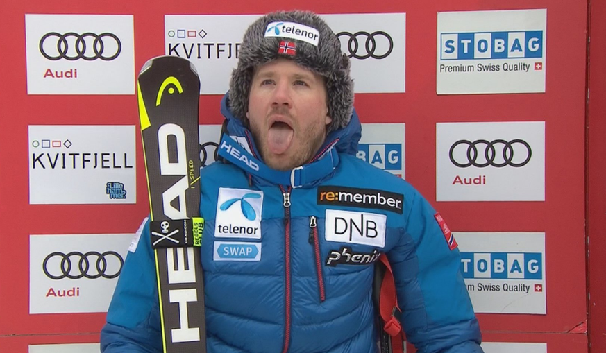 Gute Aussichten: Jansrud gewinnt sein Heimrennen vor Peter Fill und Beat Feuz.