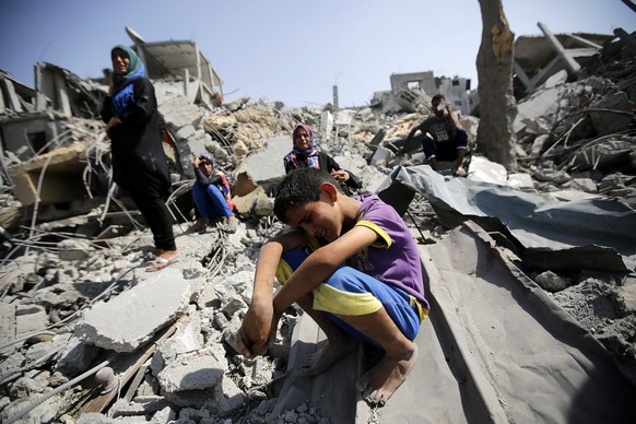 Gaza in Trümmern.