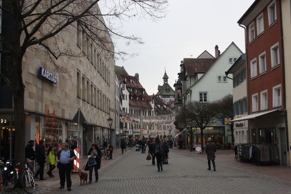 Ruhe vor dem Sturm? Konstanz ist am Freitagnachmittag ungewöhnlich leer.