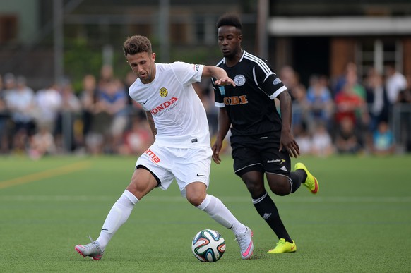 Bern, 26.6.2015, Fussball Burkhalter Cup 2015 BSC Young Boys - FC Breitenrein. YBs Miralem Sulejmani . (Daniel Teuscher/EQ Images)