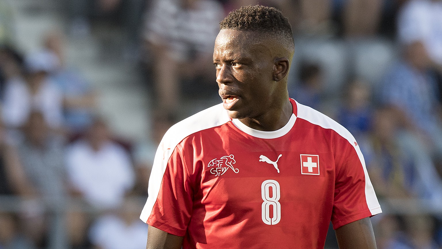 SwitzerlandÕs player Denis Zakaria is pictured during an international friendly test match between the U-21 national soccer teams of Switzerland and Bosnia and Herzegovina, at the Tissot Arena, in Bie ...