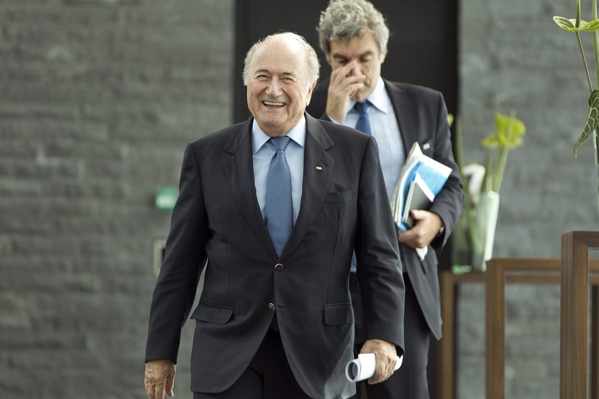 Blatter soll wieder gut gelaunt sein.