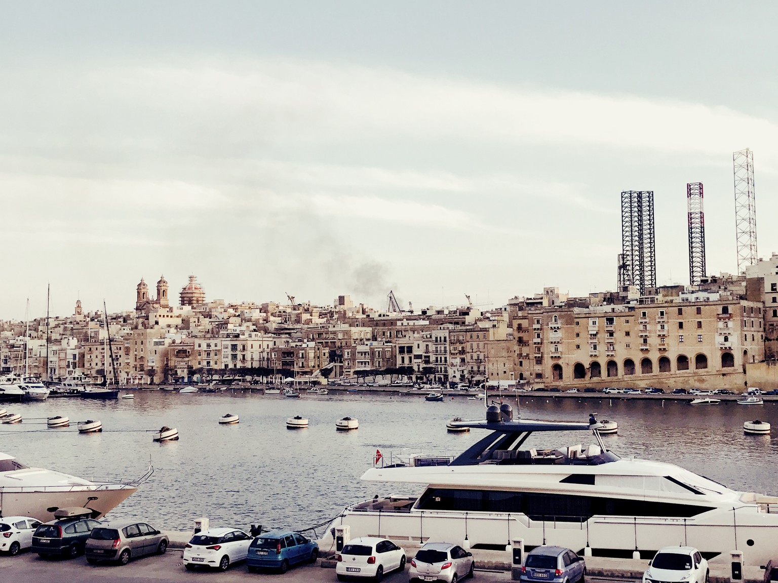 Der Hafen in Maltas Stadtteil Vittoriosa.