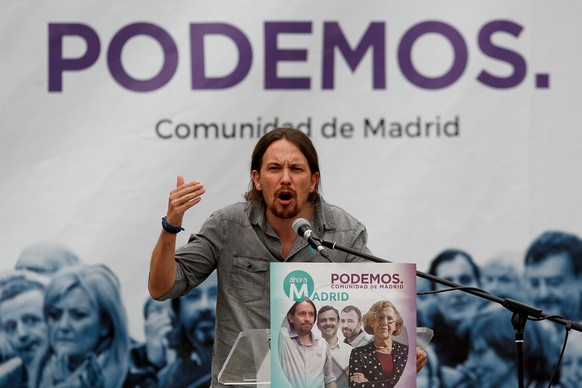 Podemos-Chef Pablo Iglesias.