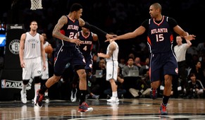 Ohne den verletzten Thabo Sefolosha machen die Hawks gegen Brooklyn den Sack zu.