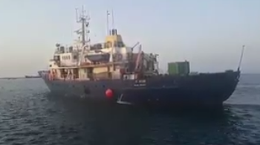 Die C-Star ist wieder unterwegs, um Flüchtlinge abzufangen. Das Bild zeigt das Schiff, wie es den Hafen in Famagusta verlässt.&nbsp;