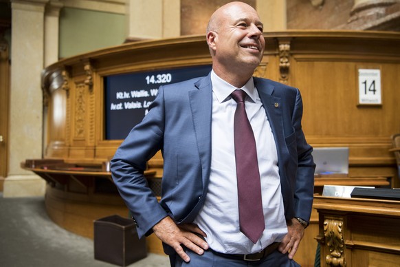 Fabio Regazzi, CVP-TI, an der Herbstsession der Eidgenoessischen Raete, am Mittwoch, 14. September 2016 im Nationalrat in Bern. (KEYSTONE/Anthony Anex)