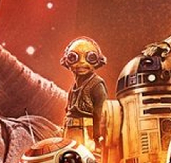 Das also ist die Piratenbar-Wirtin Maz Kanata.